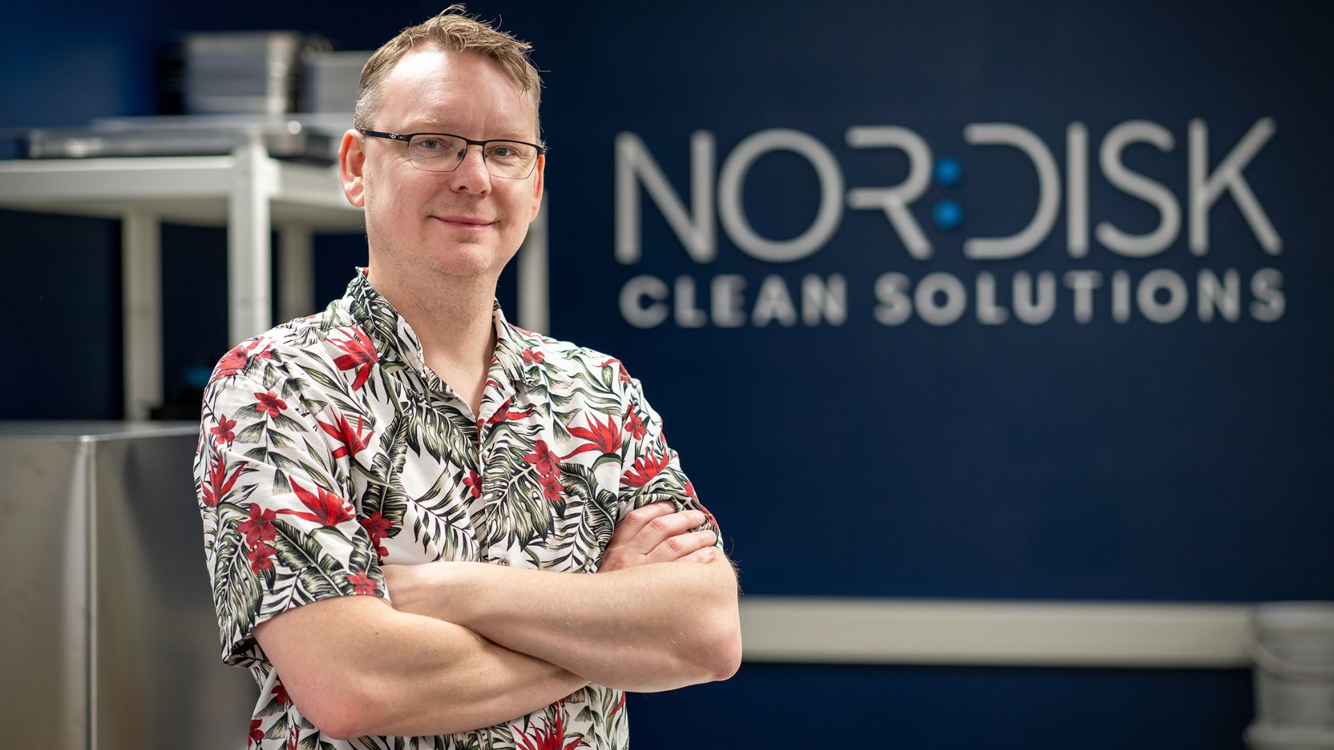 Porträttbild på Johnny Josefsson Product Manager Services & IoT på Nordisk Clean Solutions (Nor:disk) 